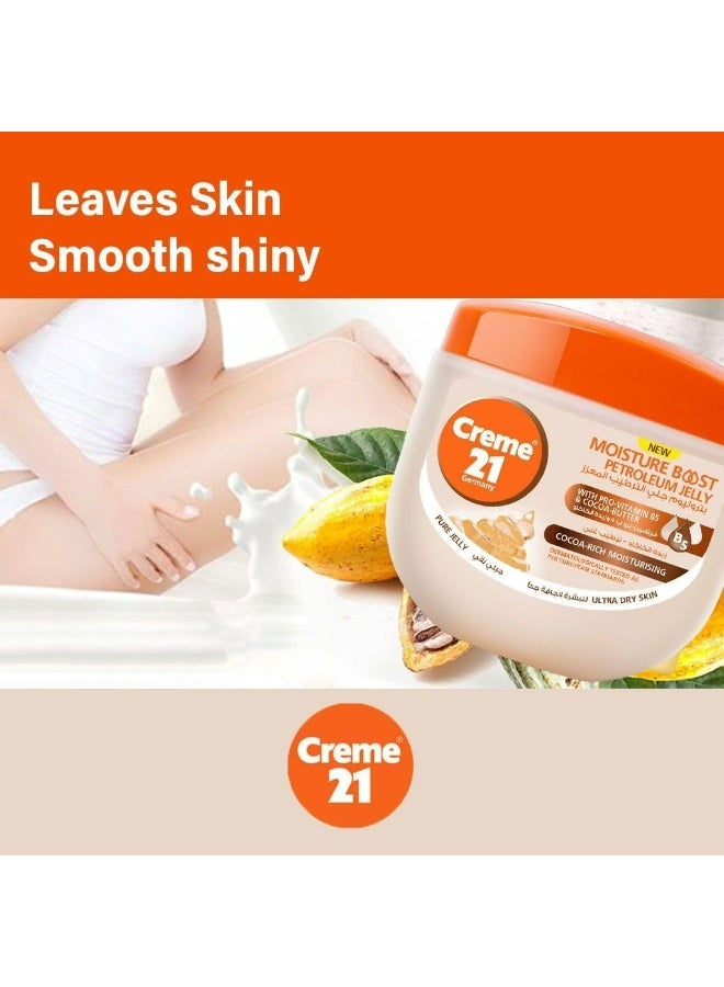 Creme 21 Cocoa-Rich Moisturizing Petroleum Jelly For Ultra Dry Skin 300 ML - Image 1