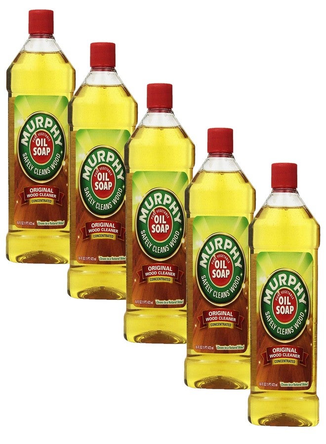 Murphy Oil Soap, Original Formula 16 fl oz (473 ml) - Pack of 5 - Image 1