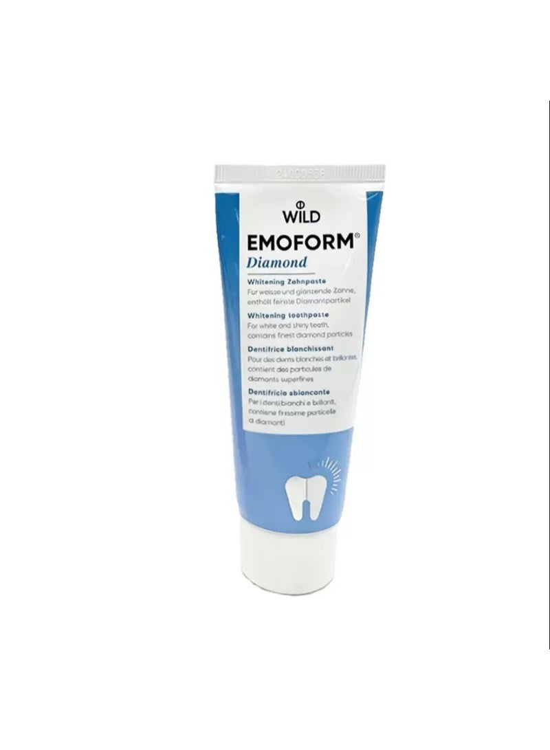WILD Depurdent Clean & Polish Paste 75ml for teeth cleaning, removes dental plaque and teeth discoloration with polishing effect - Image 3