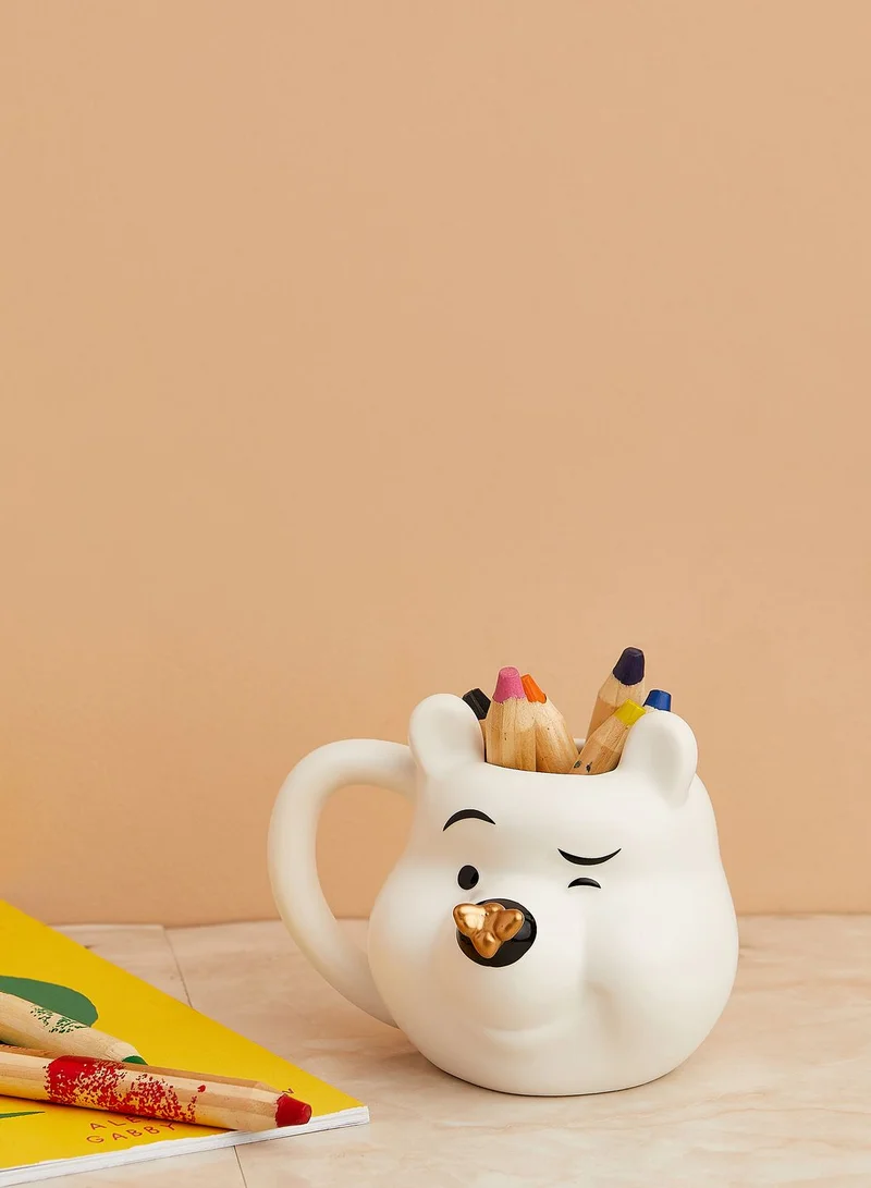 Half Moon Bay Disney Winnie The Pooh Gold Bee Shaped Mug