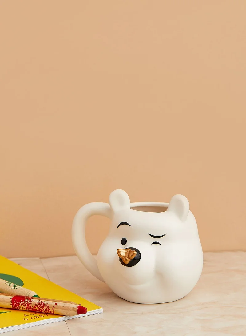 Half Moon Bay Disney Winnie The Pooh Gold Bee Shaped Mug