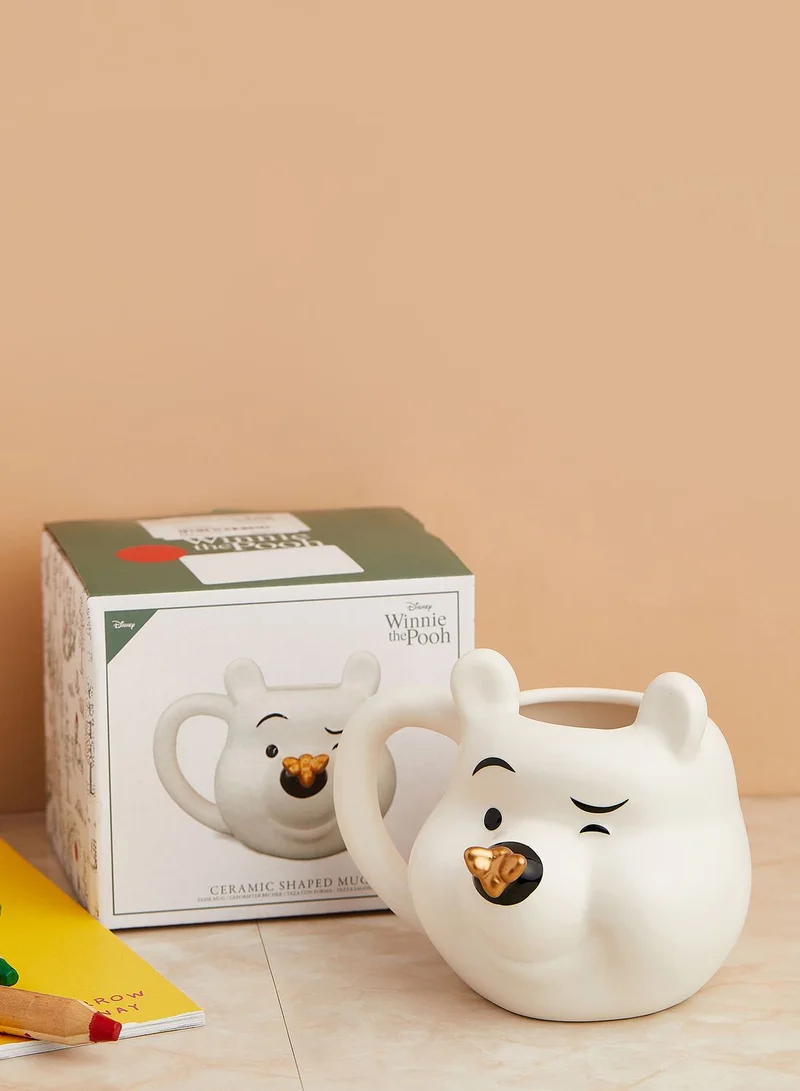 Half Moon Bay Disney Winnie The Pooh Gold Bee Shaped Mug