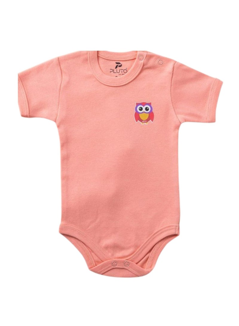 Pluto Pack of 3 Cotton Short Sleeve Bodysuit for Baby - Image 3