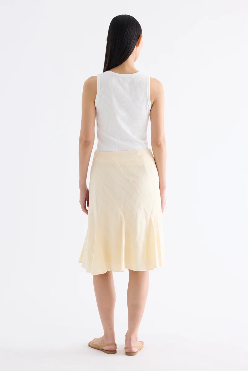 The Editor's Market Elyius Low-Rise Flare Skirt