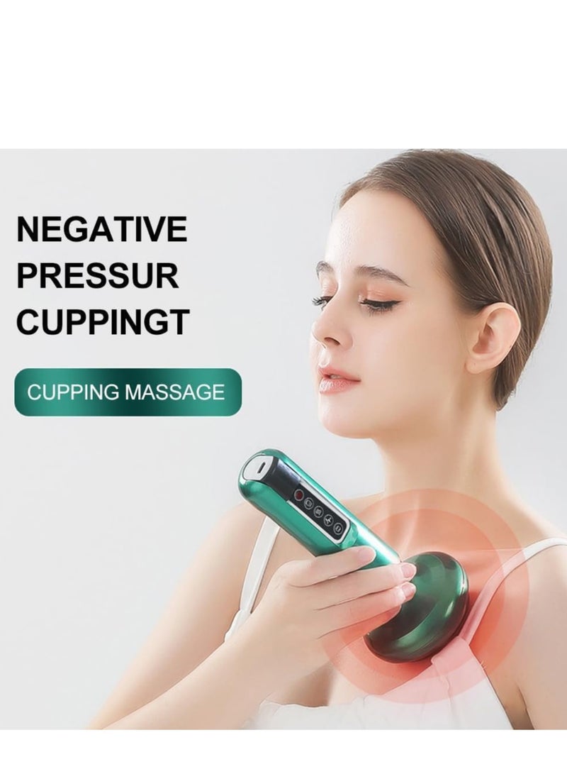 Generic 12 Level Electric Vacuum Cupping Massager, Body Guasha Scraping Fat Burning Body Suction Cup Gua Sha Massage - Image 5