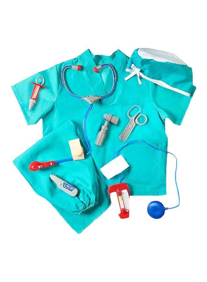 NIBEMINENT Doctor Pretend Role Play Dress Up Kit With Accessories - Image 1
