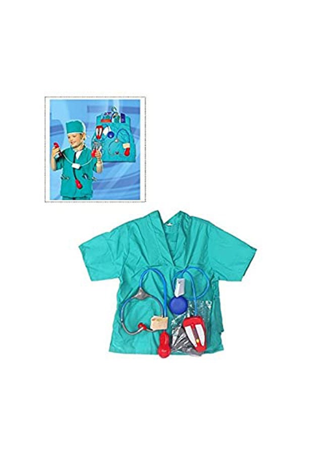 NIBEMINENT Doctor Pretend Role Play Dress Up Kit With Accessories - Image 4