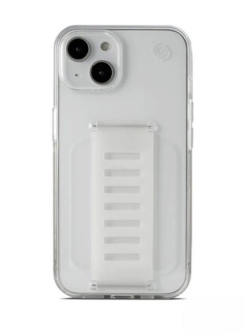 Protective protection case for Apple iPhone 14 Plus, protection case with a distinctive handle against falls and breakage, high quality from Grip2u, non-yellowing
