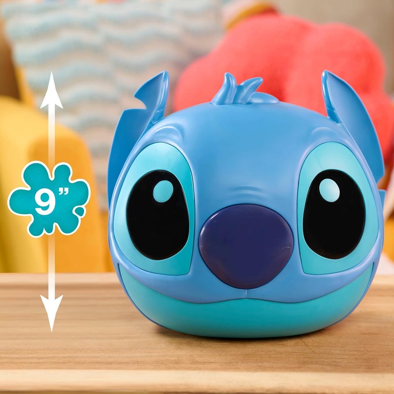 جست بلاس لعبة Disney Stitch Jumbo Mystery Capsule، مكونة من 8 قطع، لعبة مخملية بطول 9 بوصات، مناسبة للأطفال من عمر 3 سنوات فما فوق. - Image 4