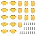 LINSYRC 10 Pairs XT60EM and XT60 Mountable Fixed Male and Female Plug Adapter for RC Model Airplane FPV Racing Drone - Image 2