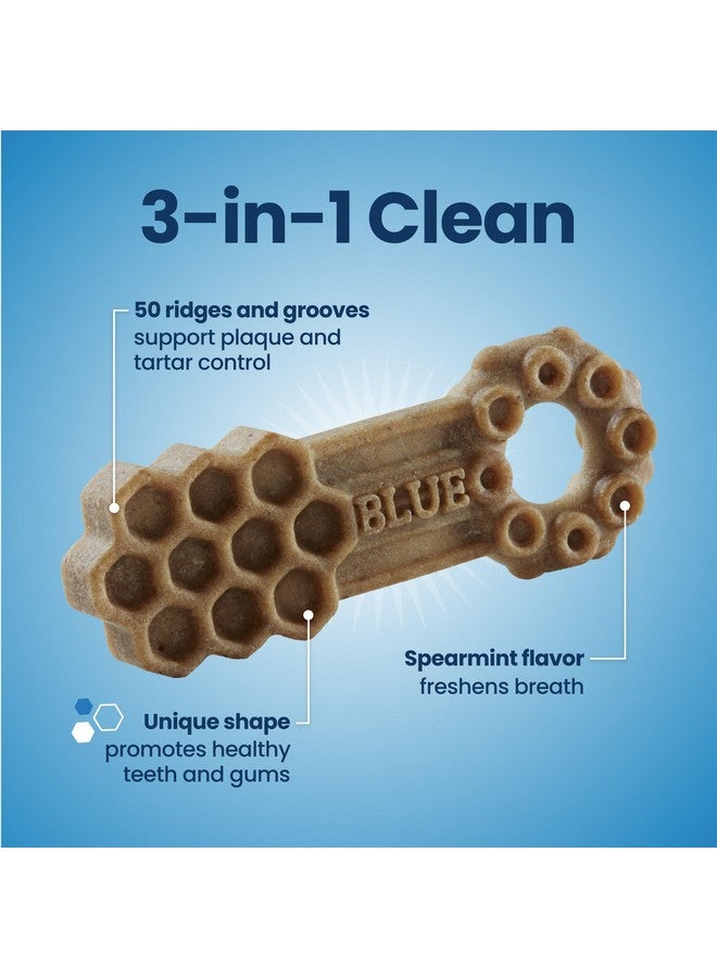 Blue Buffalo Dental Chews Small Natural Dog Treats, Chicken & Spearmint 11.3-oz Bag (28 Count) - Image 4