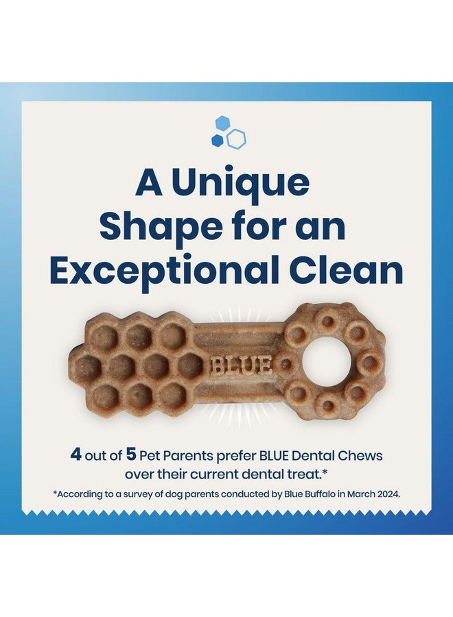 Blue Buffalo Dental Chews Small Natural Dog Treats, Chicken & Spearmint 11.3-oz Bag (28 Count) - Image 3