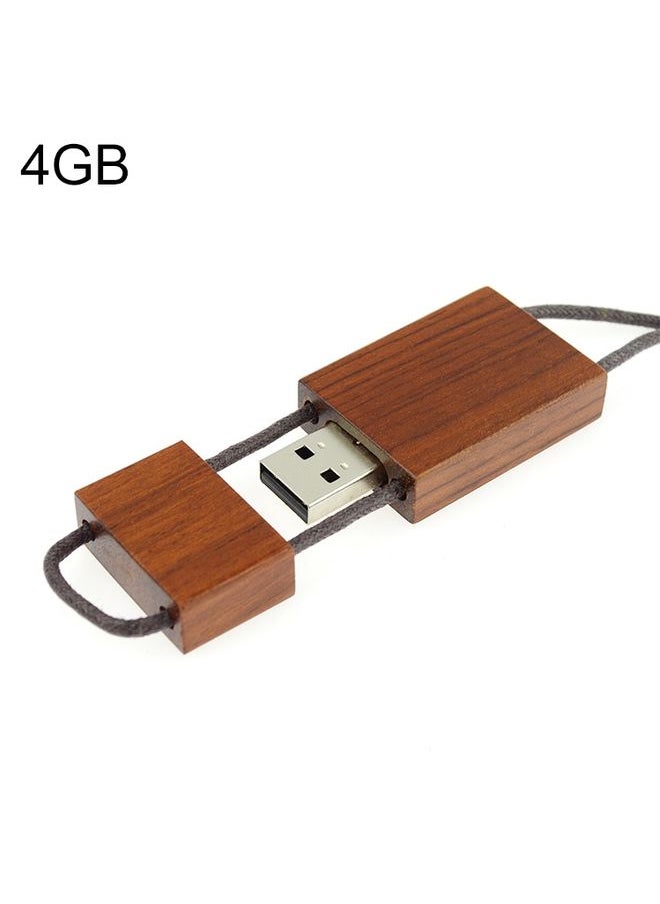 BURAQ 4 GB Wood Material Series USB Flash Disk  - Image 1