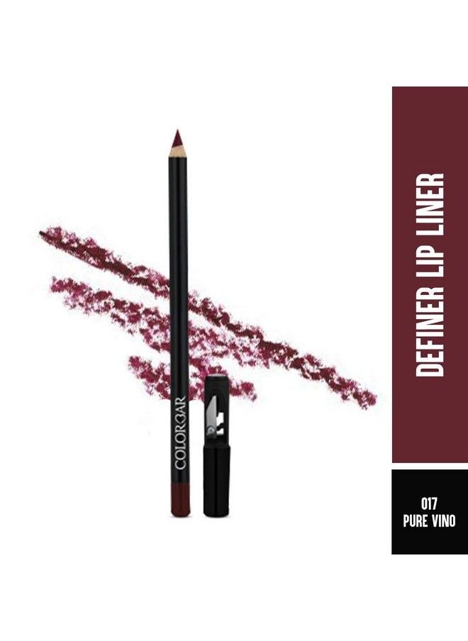 Colorbar - Definer Lip Liner Matte Finish Pure Vino 017 1.45G - Image 1