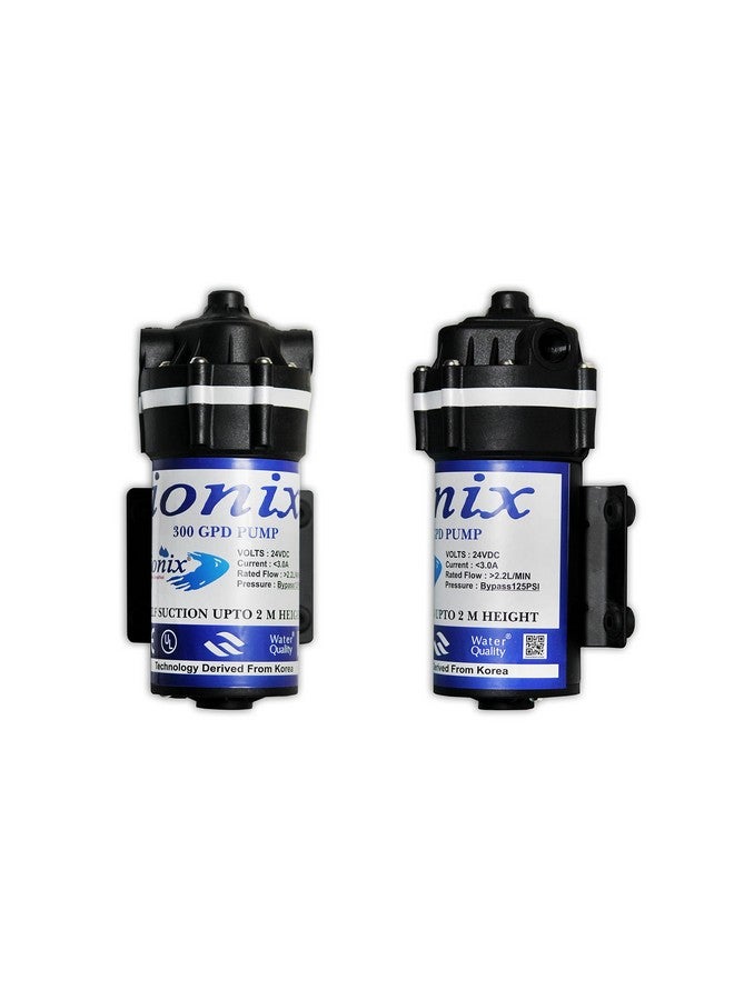 IONIX مضخة IONIX RO 300 جالون في اليوم، محرك معزز 300 جالون في اليوم بسعة سحب ذاتي تصل إلى 2 متر، مضخة RO 300 جالون في اليوم، متوافقة مع جميع أنواع تخزين RO، (مضخة RO 300 جالون في اليوم) - Image 3