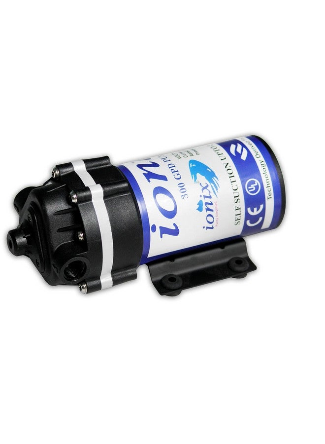 IONIX مضخة IONIX RO 300 جالون في اليوم، محرك معزز 300 جالون في اليوم بسعة سحب ذاتي تصل إلى 2 متر، مضخة RO 300 جالون في اليوم، متوافقة مع جميع أنواع تخزين RO، (مضخة RO 300 جالون في اليوم) - Image 1