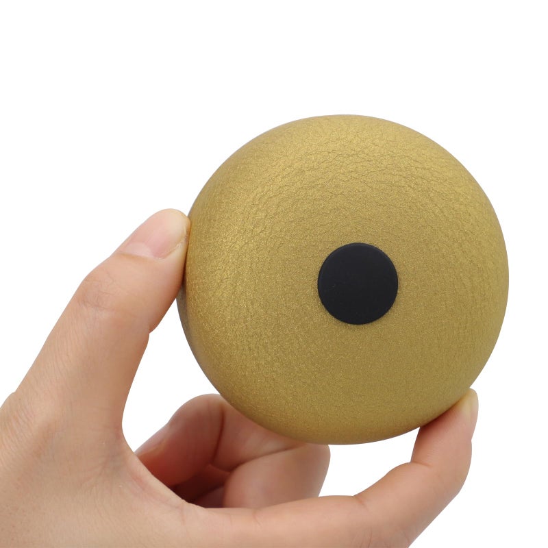 Rayzm Pocket Titanium Steel Tongue Drum, 3 Inches (8cm) 6 Tones A-Key Handpan Tank Drum, Mini Hand Drum Pentatonic Scale Percussion Instrument. - Image 4