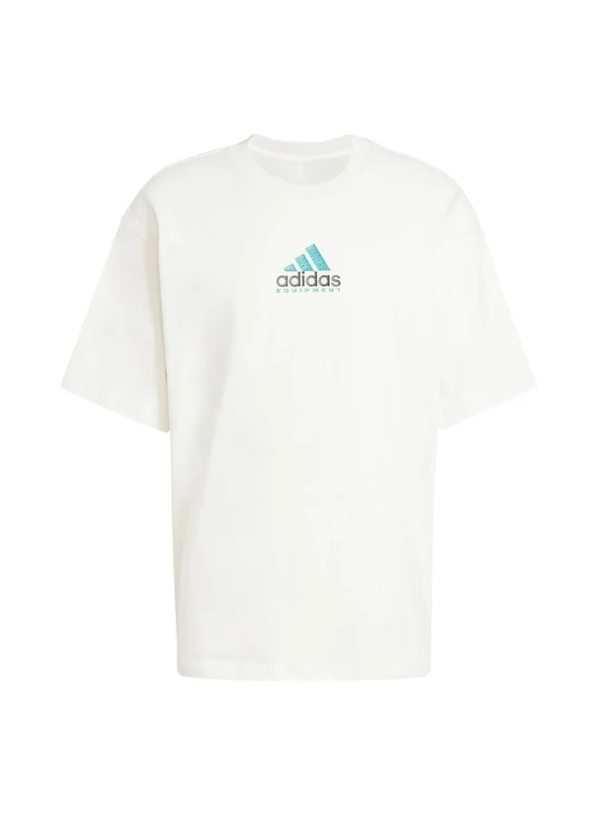 Adidas Originals White EQT GFX TEE 2 White Originals Men T-SHIRTS for Men | Best Price UAE