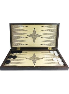 Star Backgammon Set for Adults- Large, Backgammon Board Game, Backgammon Sets For Adults, Durable, Backgammon and Checkers Set  - Image 5