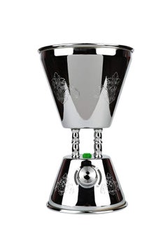 هوم ماستر مبخرة كهربائية استيل فضي هوم ماستر 180واط HM-444  - Image 1