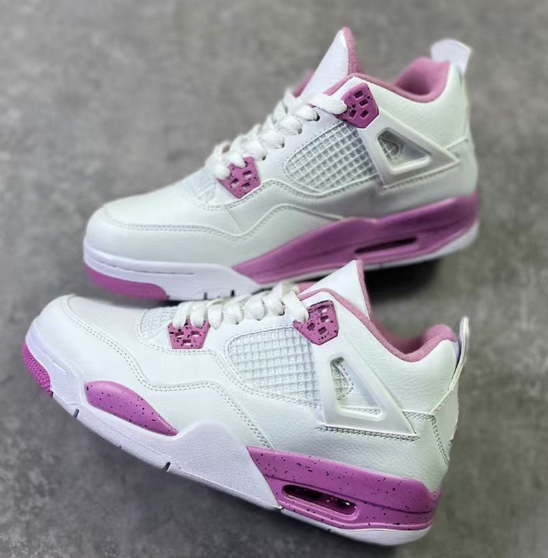 Putian Shoe Factory Direct Supply Aj4 Electric Mother Yellow Black Red White Cat White Oreo Black Cat Joe 4 Men''s and Women''s Basketball Shoes - Image 1