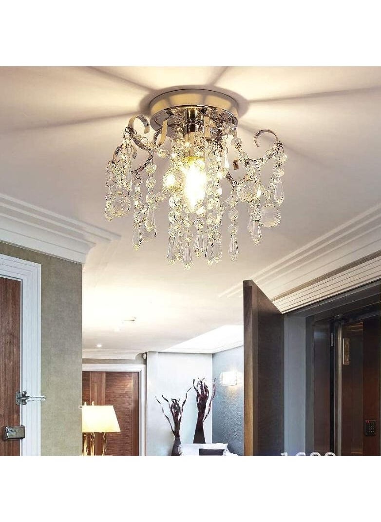 Exlene Modern K9 crystal Chandelier Indoor balcony crystal Chandeliers E14 bulb led lamps Decorative gift giving Chandelier lighting  - Image 2