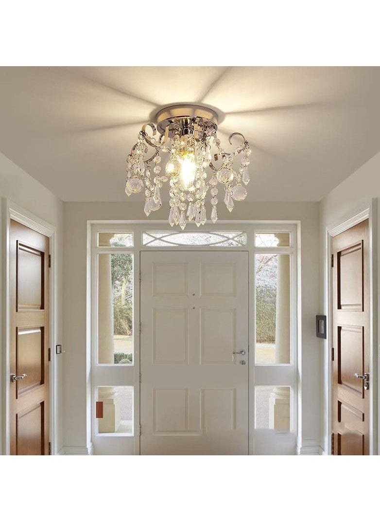 Exlene Modern K9 crystal Chandelier Indoor balcony crystal Chandeliers E14 bulb led lamps Decorative gift giving Chandelier lighting  - Image 3