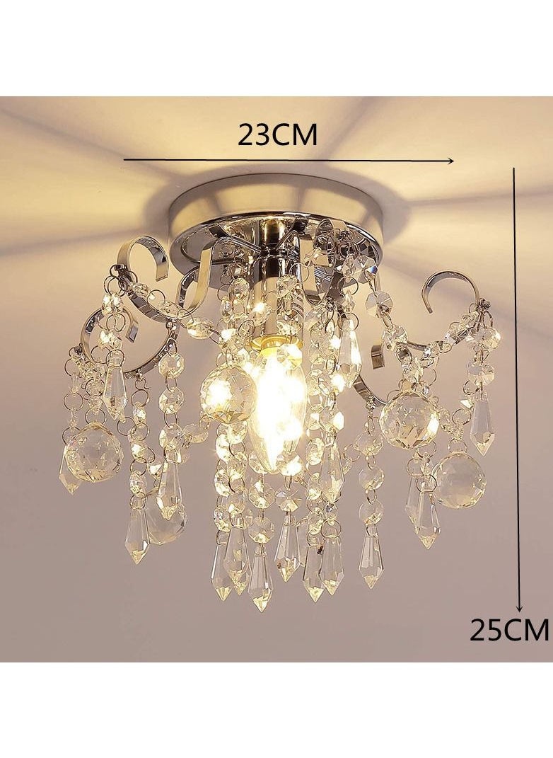 Exlene Modern K9 crystal Chandelier Indoor balcony crystal Chandeliers E14 bulb led lamps Decorative gift giving Chandelier lighting  - Image 5