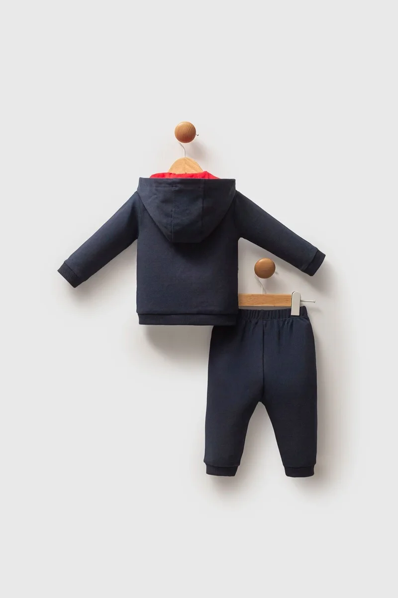 U.S. Polo Assn. U.S. Polo Assn. Baby Boys 3-Piece Navy Set