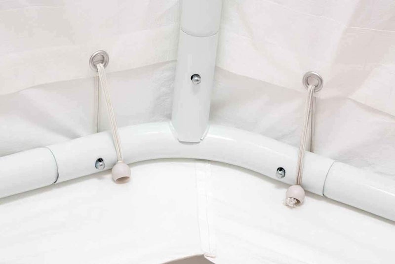 Impact Canopy Impact 8" Ball Bungee Cords, 25 Count, White - Image 4