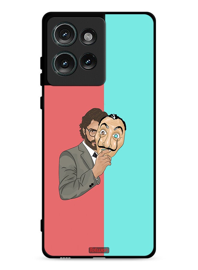 Tolwak Motorola Edge 50 Protective Case Cover The Professor Art - Image 1