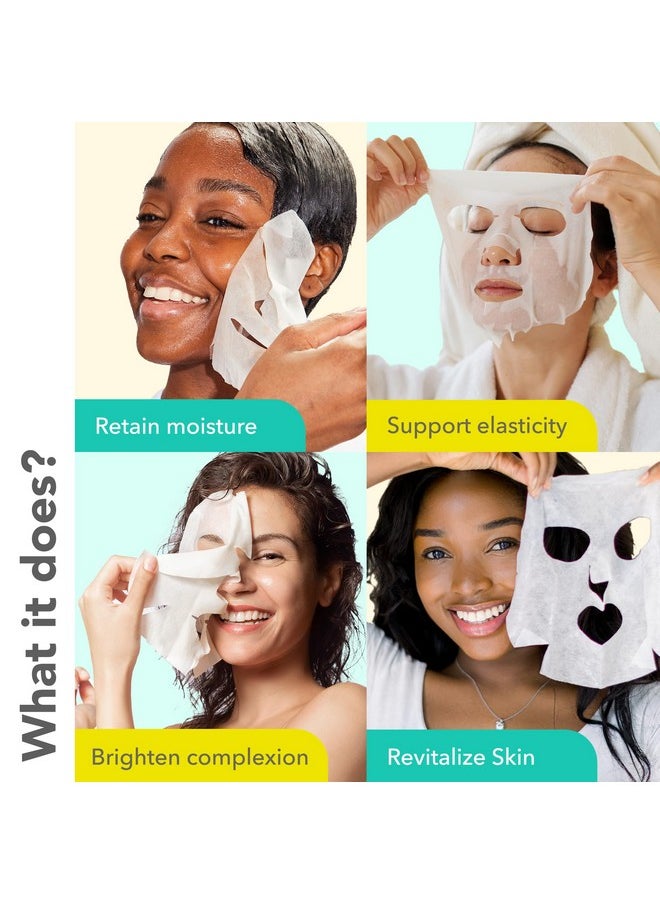 Patchology Hydrating Sheet Masks Weekend Travel Skincare Essentials Hyaluronic Acid Masks With Revitalizing Serum Licorice Root Extract Skincare Ultimate Hydration & Radiance (4 Masks)  - Image 2