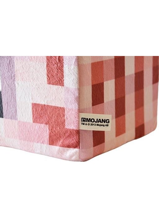 Schulzz - Minecraft Pig Cube Pillow Cushion Plush Toy 10CM - Image 1