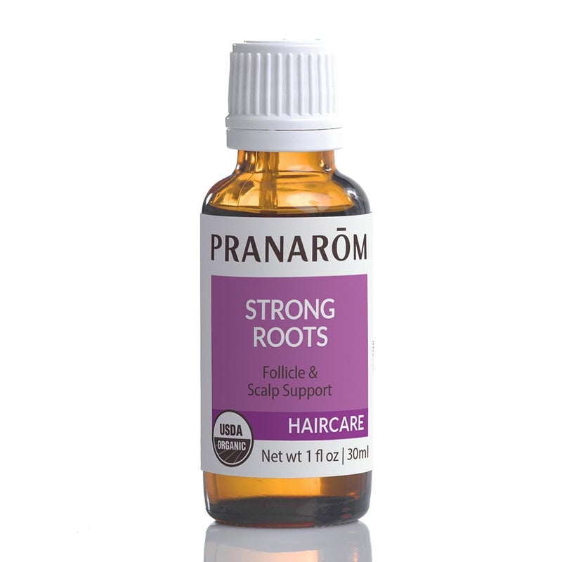 PRANAROM â€“ Hair Strengthening & Scalp Support Oil (30ml) - 100% Pure Organic Essential Oil | USDA & ECOCERT Certified - Image 1