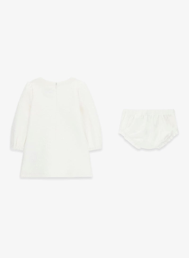 جس طقم فستان وبنطلون بناتي متوسط الطول - Image 2