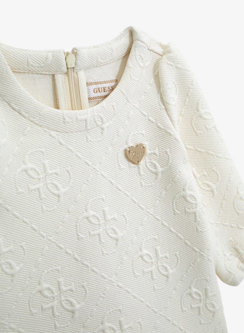 جس طقم فستان وبنطلون بناتي متوسط الطول - Image 3