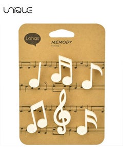 Unique 12pcs Magnets Fridge,Black and White Musical Notes Small Fridge Magnets Cute Decorative Magnets,Refrigerator Magnets Office Kitchen Magnets Locker Glass Magnets(Black, White)  - Image 2