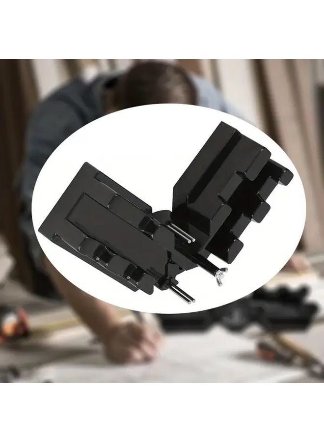 Heavy Duty 2 In 1 Miter Gauge And Cutting Tool Black Angle Template 180 Degree Precision Guide - Image 3