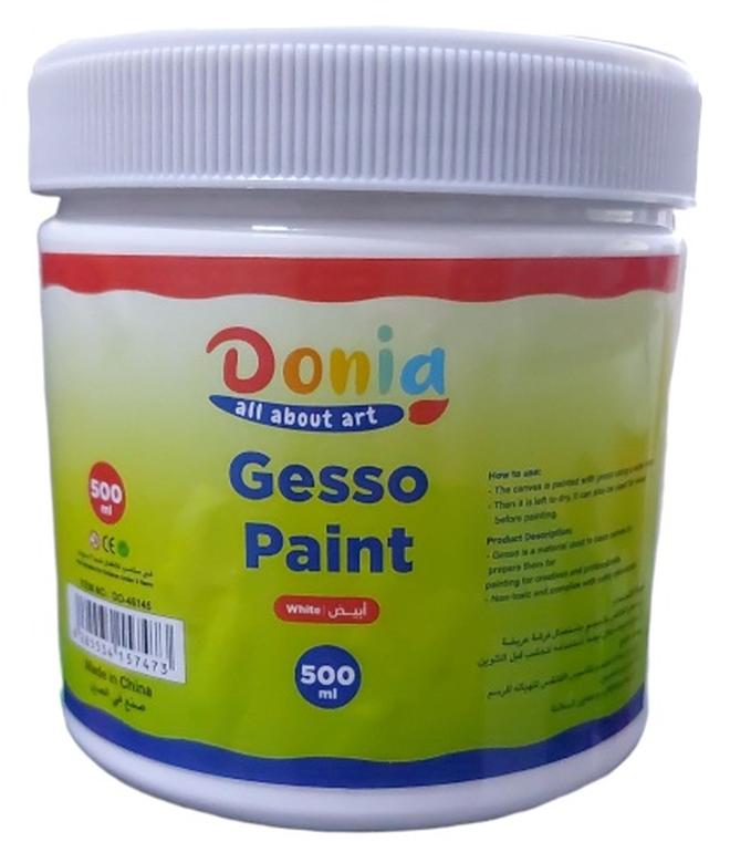 Universal Gesso Paint White 500ml