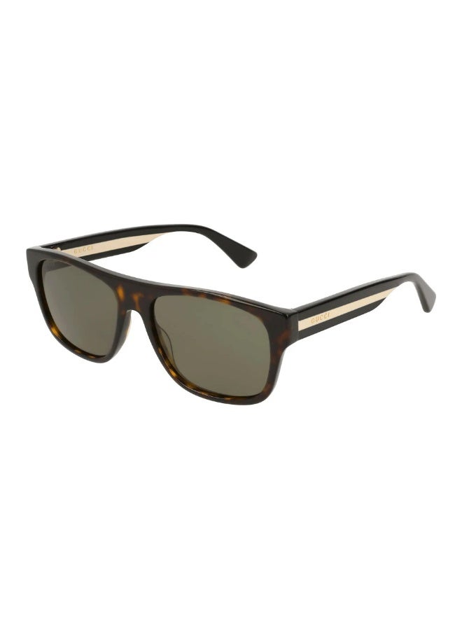 GUCCI GG0341S 003 Men's Full Rim Square Sunglasses - Image 1