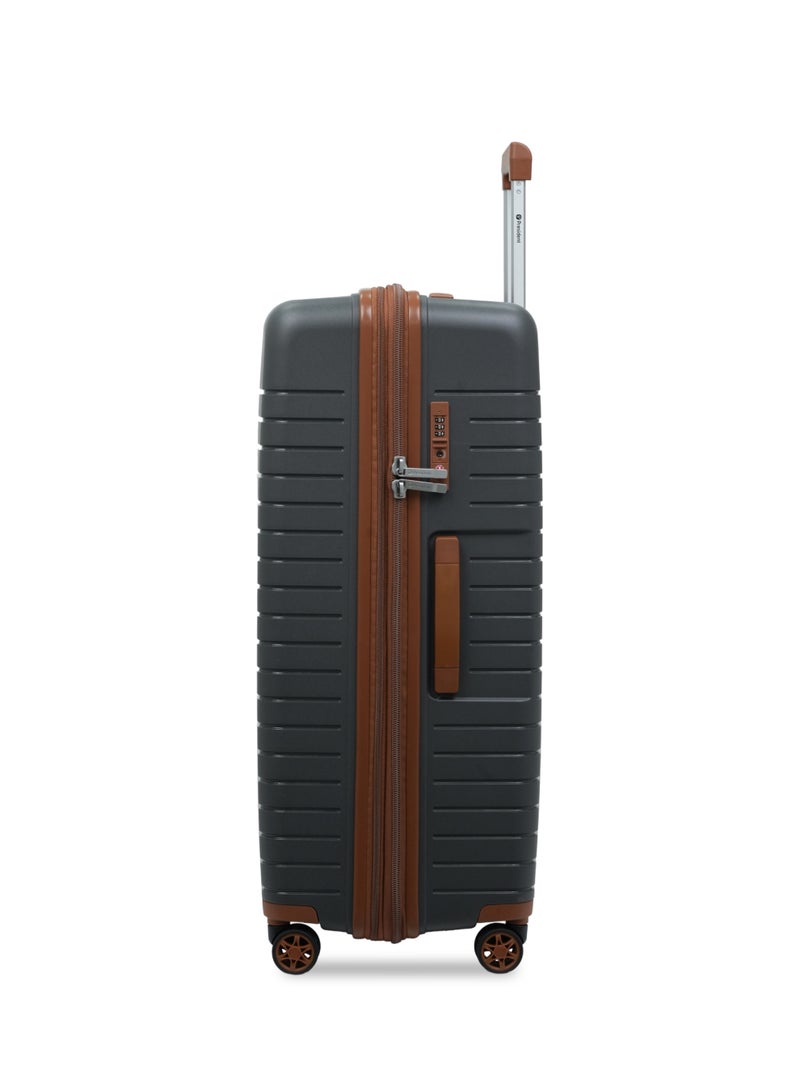 President 28" POLYCARBONATE: Unbreakable Body | Anti-Theft Zipper | Original TSA Lock | Expandable Model-4996-Dark Grey - Image 3