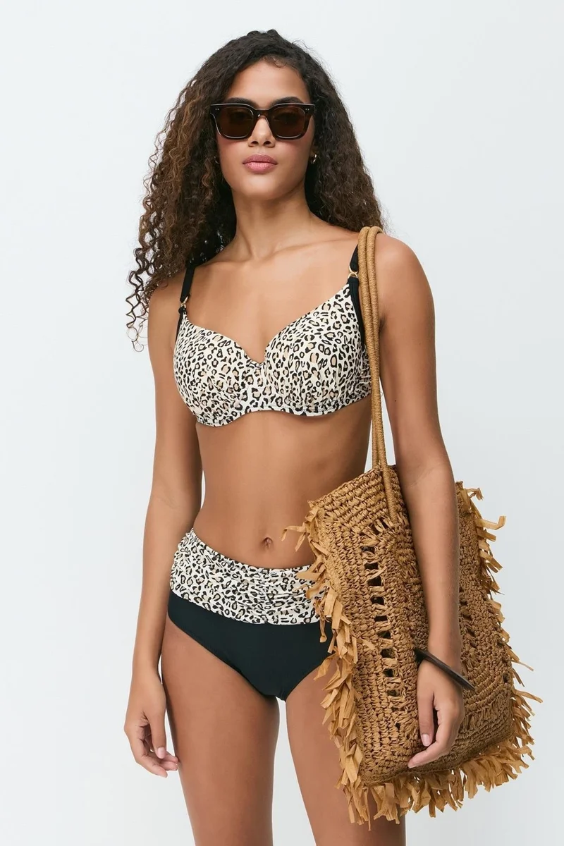 C&city Covered Bikini Set 3288 Leopard