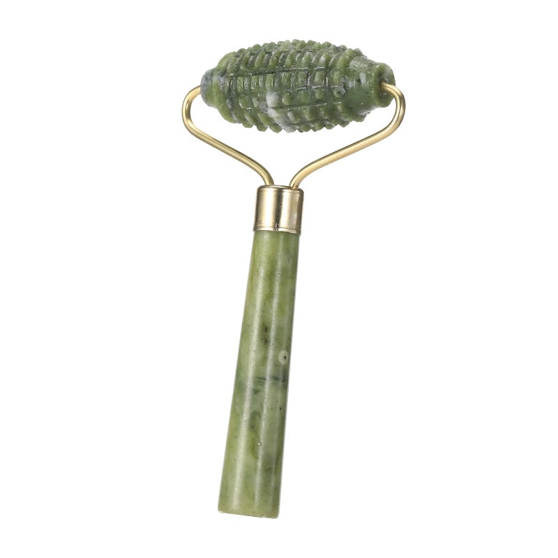 Jade Roller for Face Massager Tool Natural Jade Stone Facial Roller Anti Aging Anti-wrinkle for Women Eye & Face Beauty - Image 4