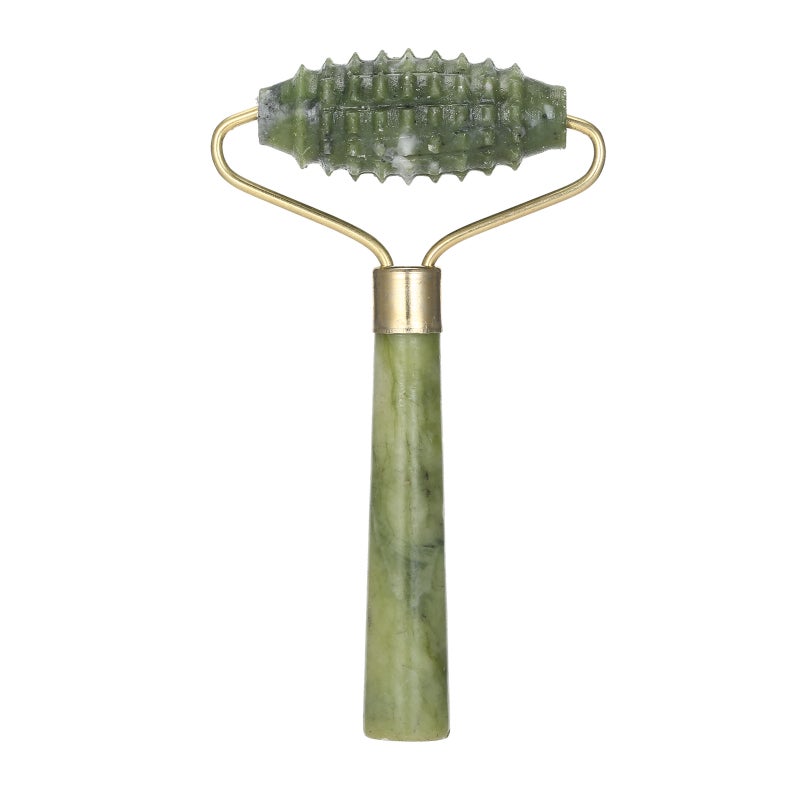 Jade Roller for Face Massager Tool Natural Jade Stone Facial Roller Anti Aging Anti-wrinkle for Women Eye & Face Beauty - Image 1