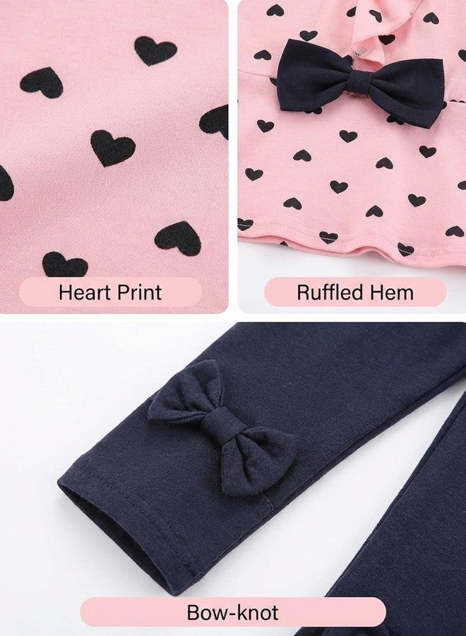 BomDeals Baby Girl Cute 2pcs Set Children Clothes Suit Top and Pants (Age(2T), Pink) - Image 4