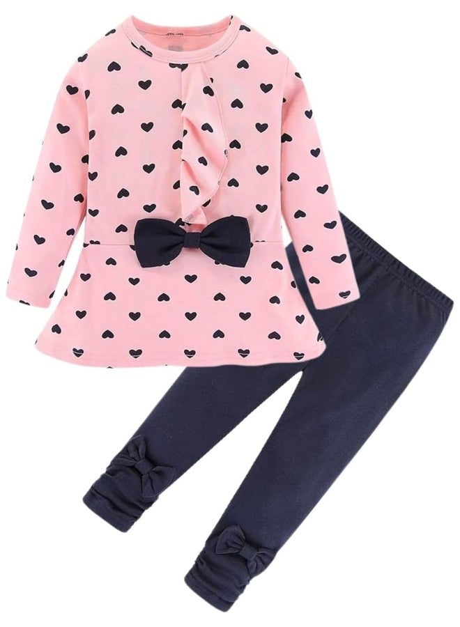 BomDeals Baby Girl Cute 2pcs Set Children Clothes Suit Top and Pants (Age(2T), Pink) - Image 2