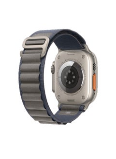 Generic Alpine Loop Strap Woven Nylon Ultra2 For Apple Strap Iwatch1-89 Generation Universal-Color:Metal Head 38/40/41mm ]  - Image 1