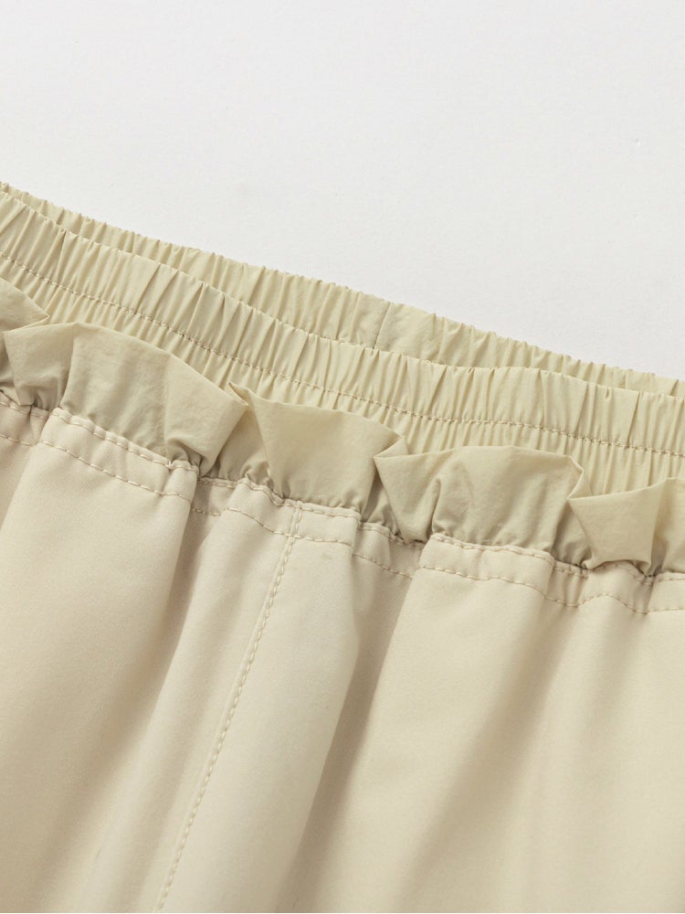 بالابالا بنطلون كارجو بخطوط منحنية للبنات - Image 3