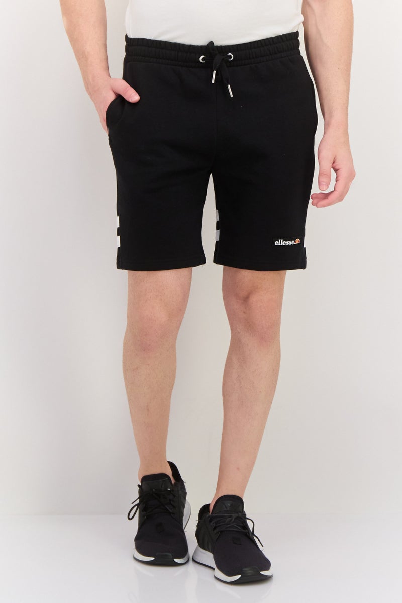 Ellesse Men Brand Logo Basic Shorts, Black - Image 1