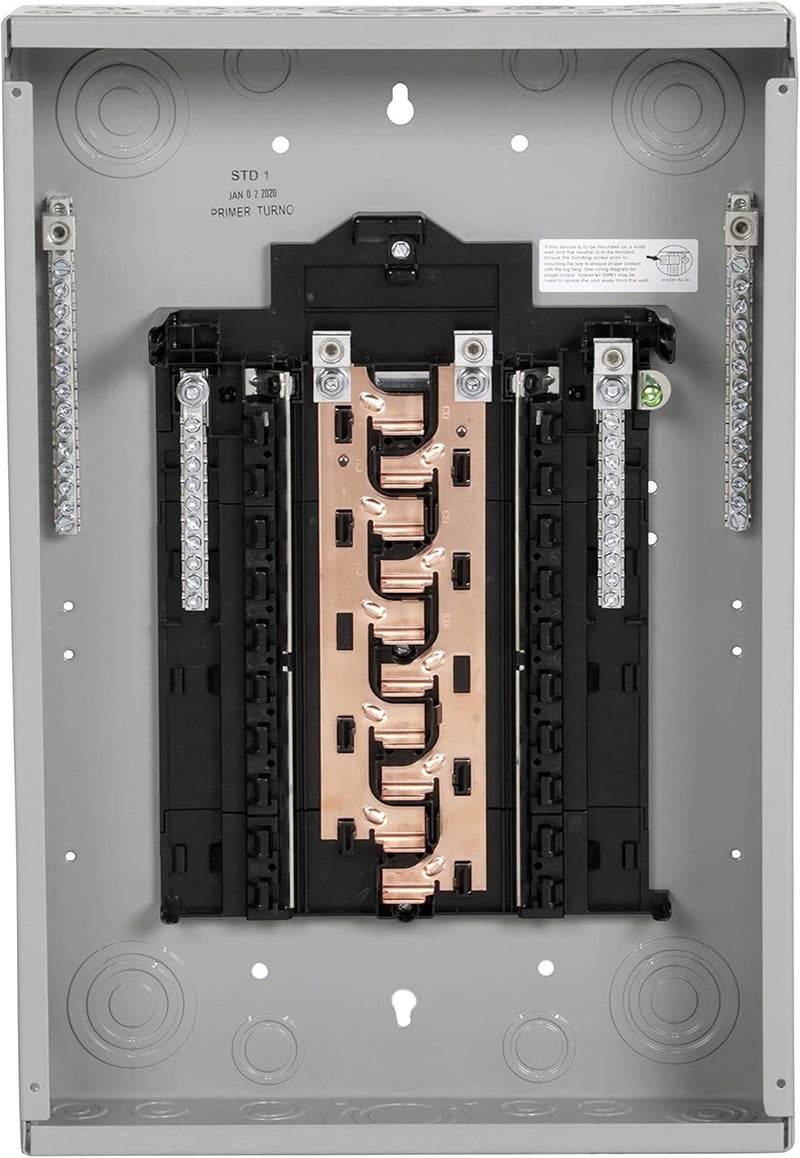 SIEMENS سلسلة PN 125 أمبير 20 مساحة 20 دائرة مركز تحميل داخلي مع قضيب نحاسي - Image 2